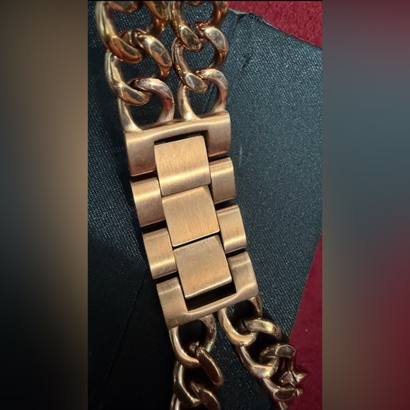 👑✅PRICE FIRM✅ Apple Watch 42mm Chunky Rose Gold Chain Bracelet. NWOT - Picture 6 of 15
